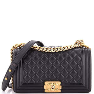 Chanel Old Medium Boy Flap Bag